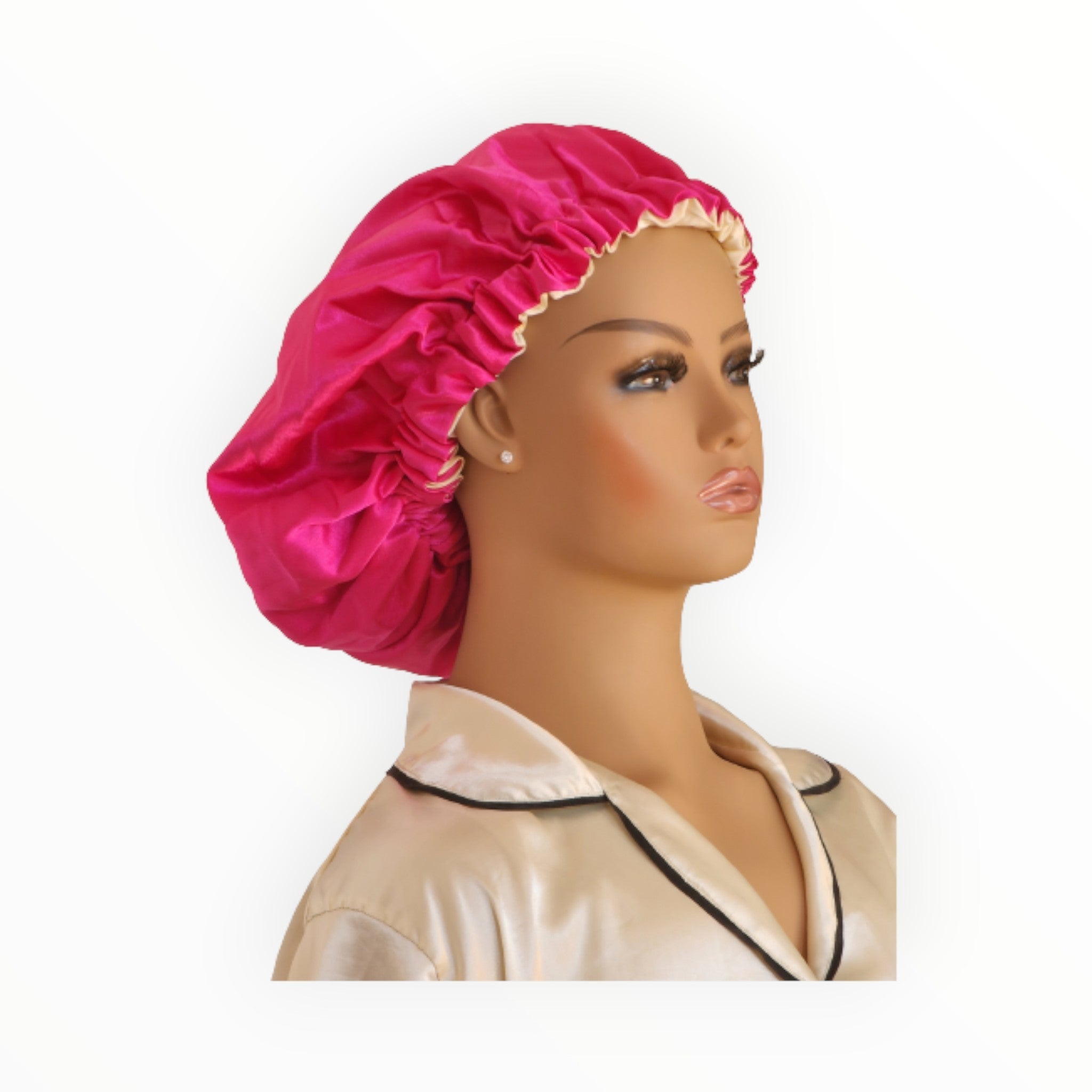Reversible Satin Bonnet for Locs, Curls & Natural Hair - Couronne Par Elle