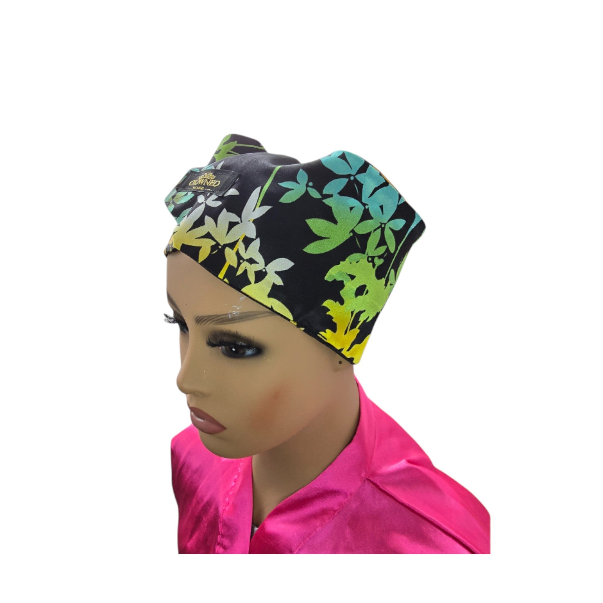 Adult Satin Edge Wrap (19 - 26in) - Adjustable Hair Protection | Couronne Par Elle - Couronne Par Elle