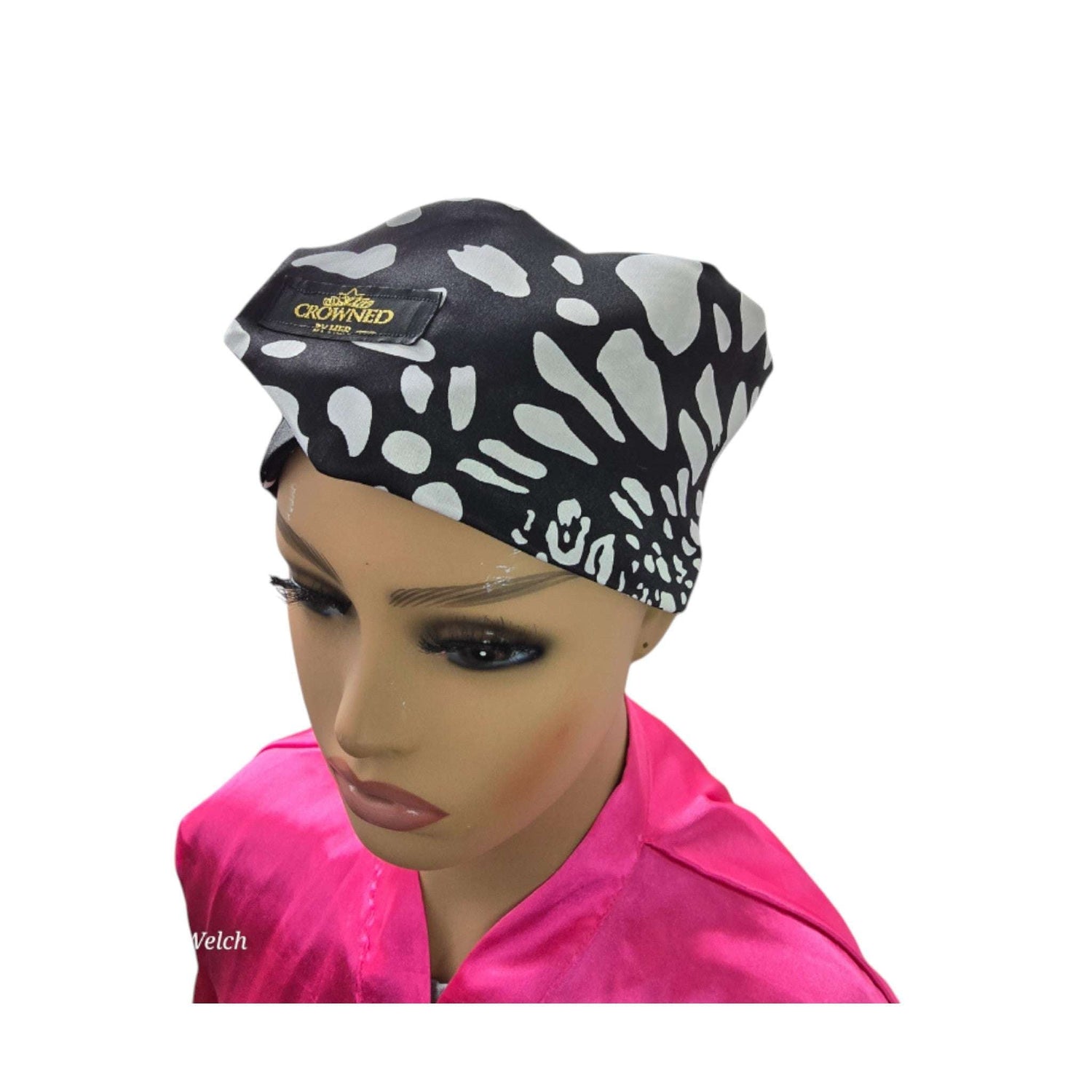 Adult Satin Edge Wrap (19 - 26in) - Adjustable Hair Protection | Couronne Par Elle - Couronne Par Elle
