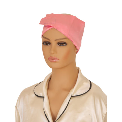 Adult Satin Edge Wrap (19 - 26in) - Adjustable Hair Protection | Couronne Par Elle - Couronne Par Elle