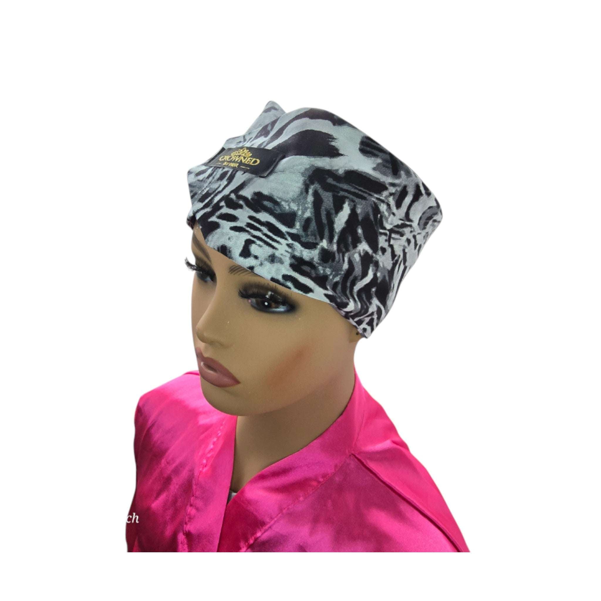 Adult Satin Edge Wrap (19 - 26in) - Adjustable Hair Protection | Couronne Par Elle - Couronne Par Elle