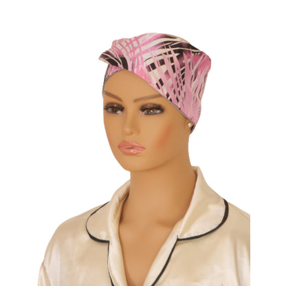 Adult Satin Edge Wrap (19 - 26in) - Adjustable Hair Protection | Couronne Par Elle - Couronne Par Elle