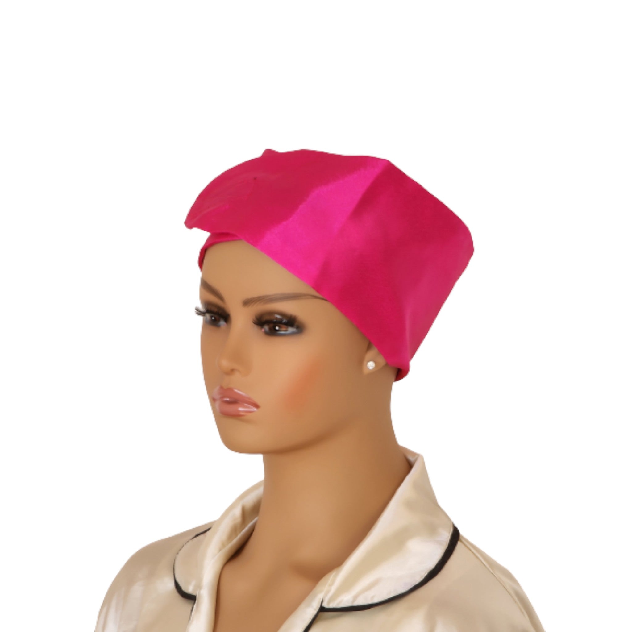 Adult Satin Edge Wrap (19 - 26in) - Adjustable Hair Protection | Couronne Par Elle - Couronne Par Elle