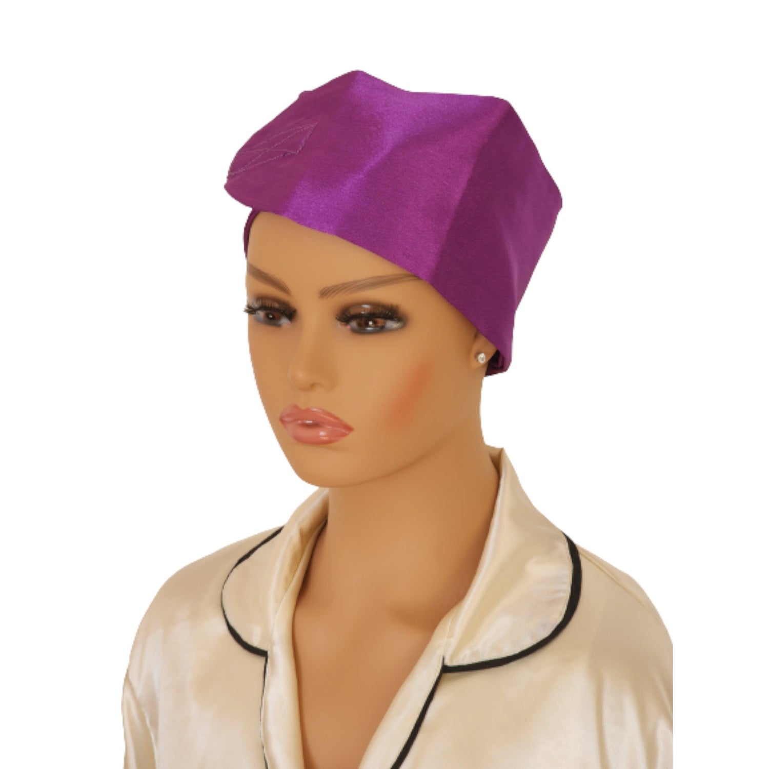 Adult Satin Edge Wrap (19 - 26in) - Adjustable Hair Protection | Couronne Par Elle - Couronne Par Elle