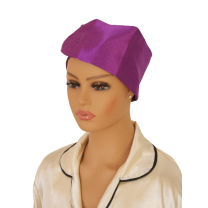Adult Satin Edge Wrap (19 - 26in) - Adjustable Hair Protection | Couronne Par Elle - Couronne Par Elle