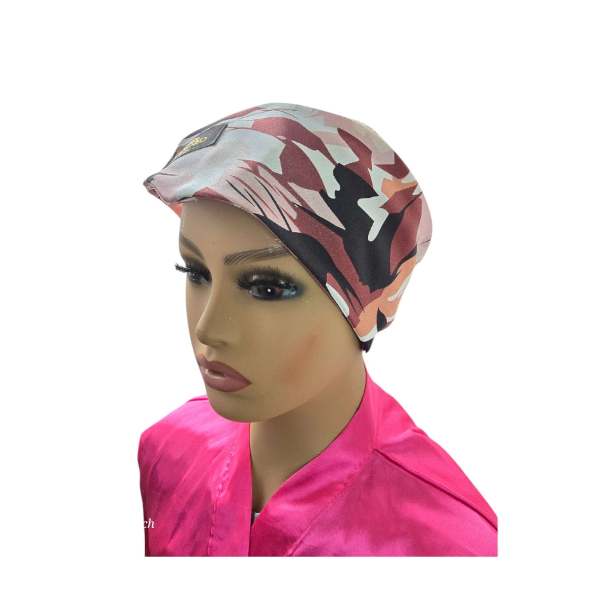 Adult Satin Edge Wrap (19 - 26in) - Adjustable Hair Protection | Couronne Par Elle - Couronne Par Elle