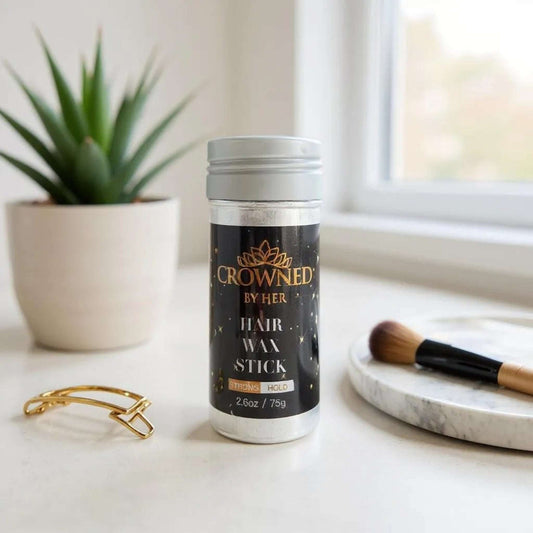 Crowned Hair Wax Stick - Edge Control & Styling | Couronne Par Elle - Couronne Par Elle