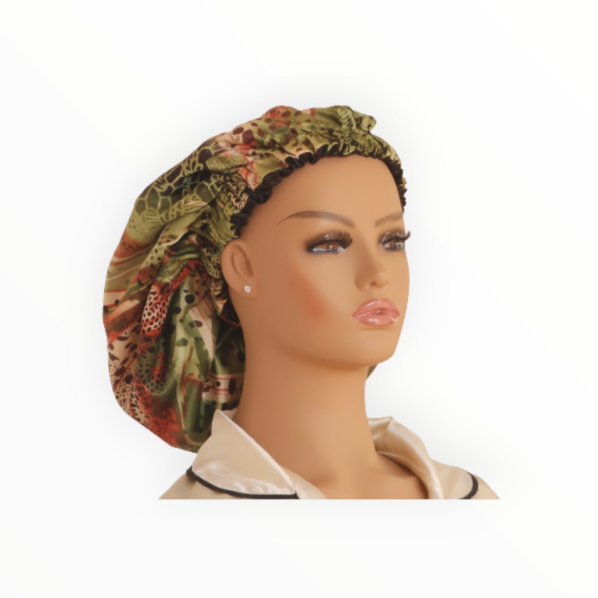 Luxe Handmade Reversible Satin Bonnet - Couronne Par Elle