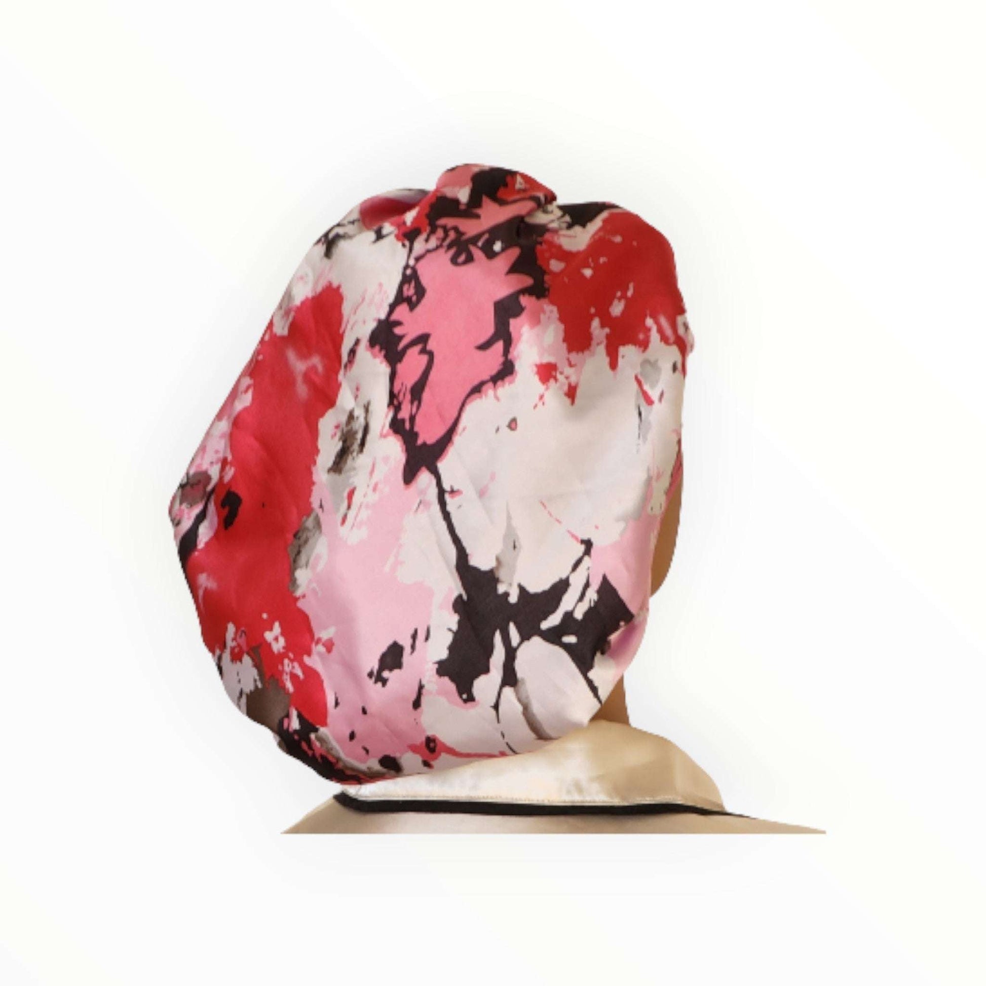 Luxe Handmade Reversible Satin Bonnet - Couronne Par Elle