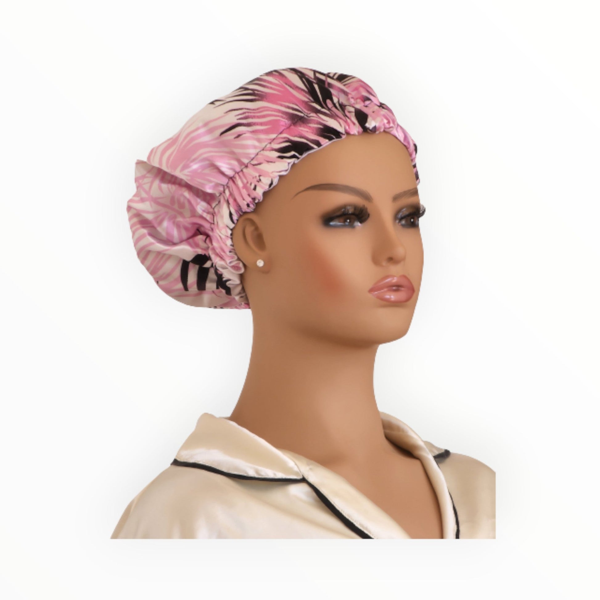 Luxe Handmade Reversible Satin Bonnet - Couronne Par Elle