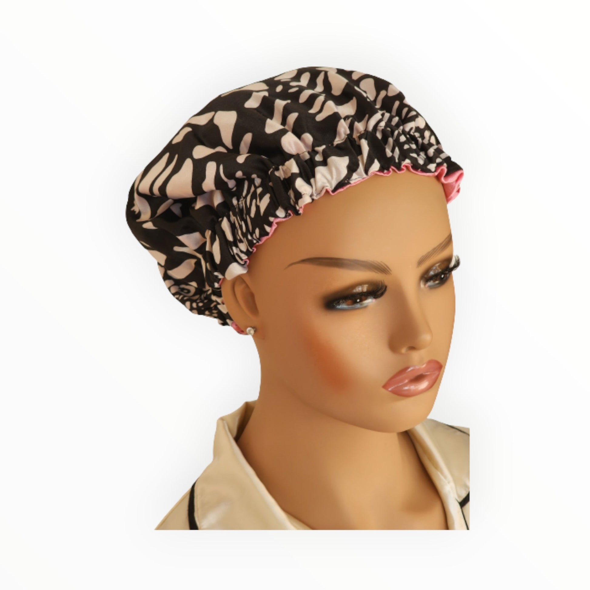 Luxe Handmade Reversible Satin Bonnet - Couronne Par Elle