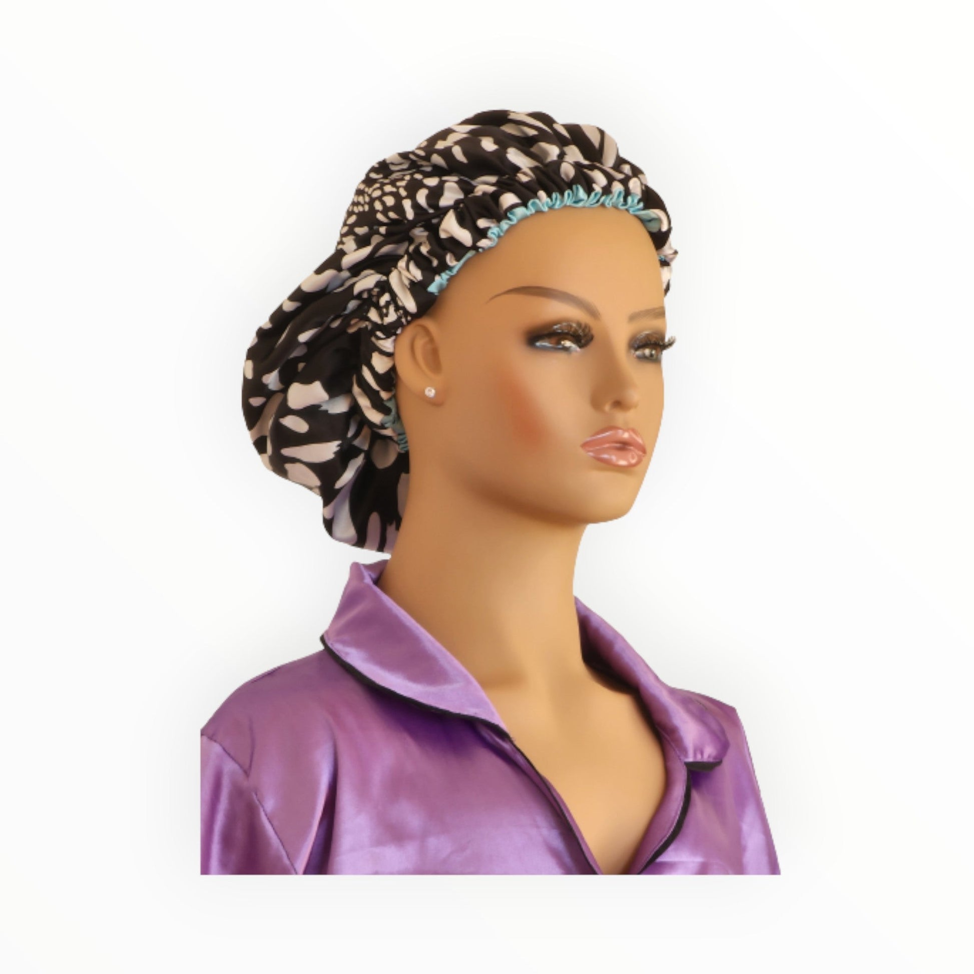 Luxe Handmade Reversible Satin Bonnet - Couronne Par Elle