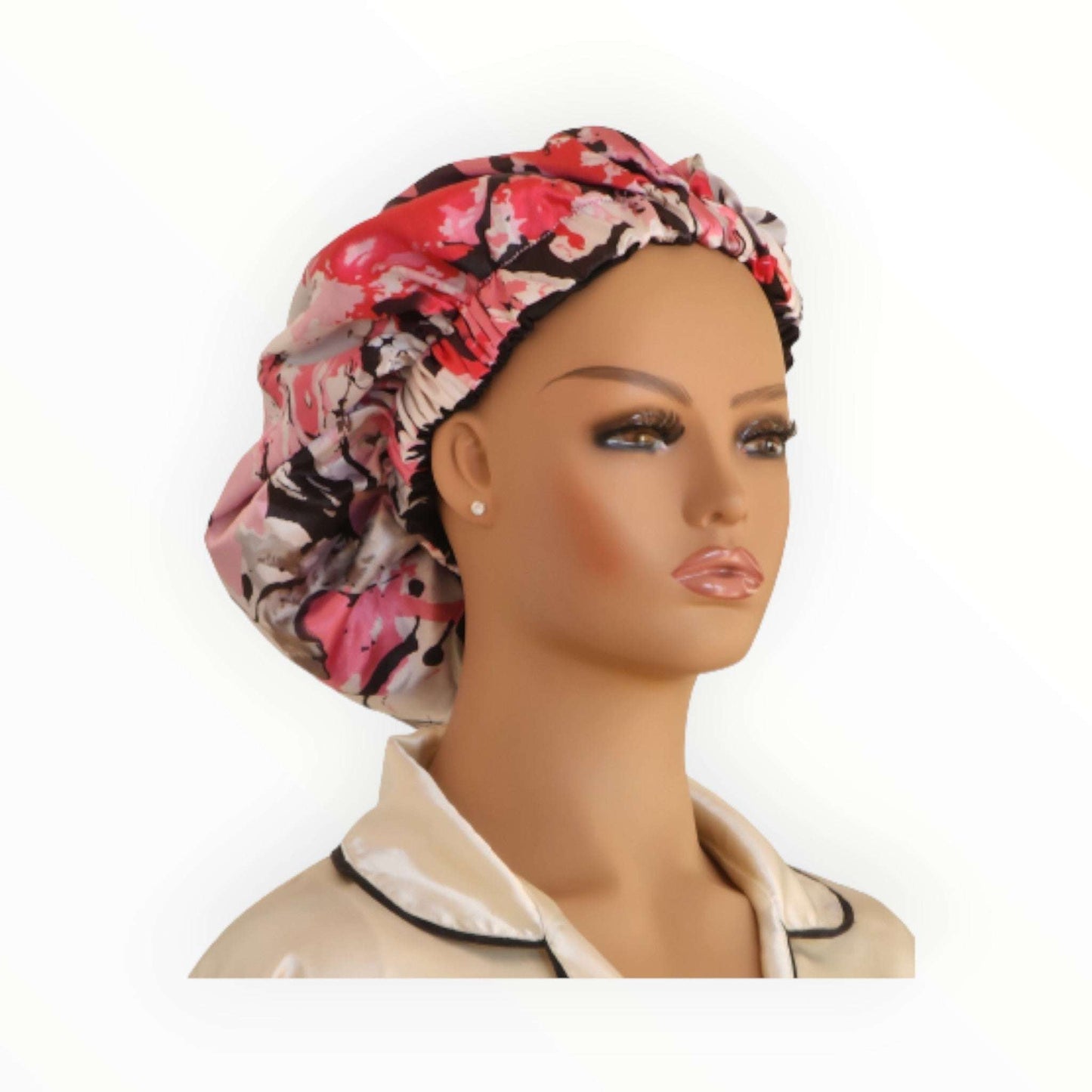 Luxe Handmade Reversible Satin Bonnet - Couronne Par Elle