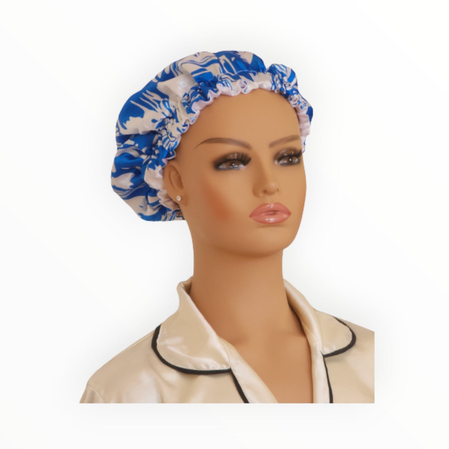 Luxe Handmade Reversible Satin Bonnet - Couronne Par Elle