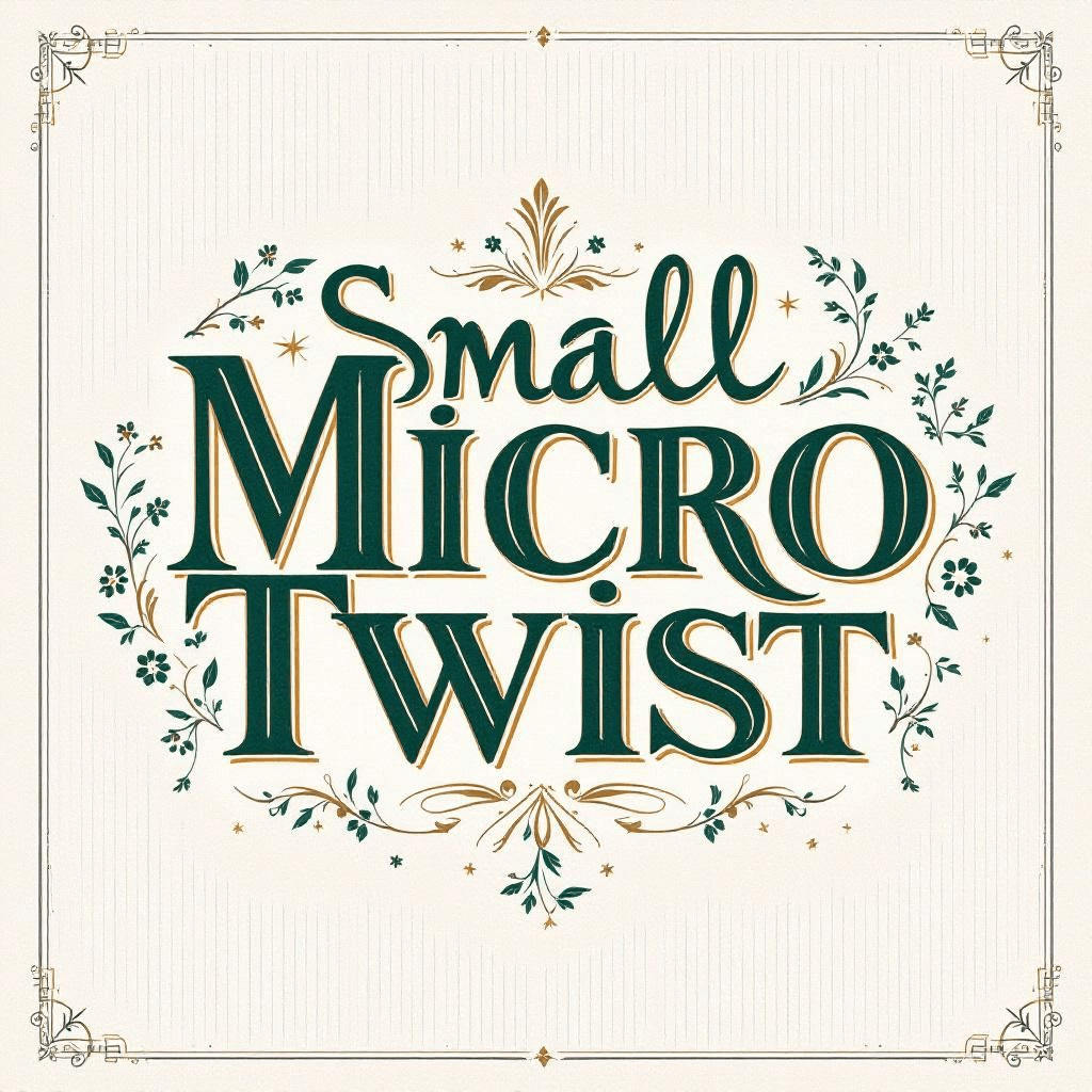 Micro - Twist Installation (Size: Small) 8h - Couronne Par Elle
