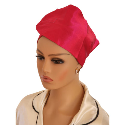 Mulberry Silk Hair Wrap - Adjustable Edge Wrap | Couronne Par Elle - Couronne Par Elle