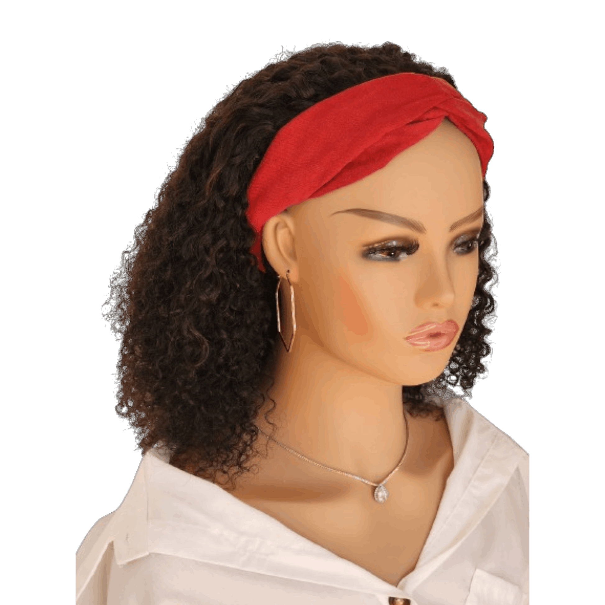 Protective Style Kit – Jerry Curly Headband Wig - Couronne Par Elle