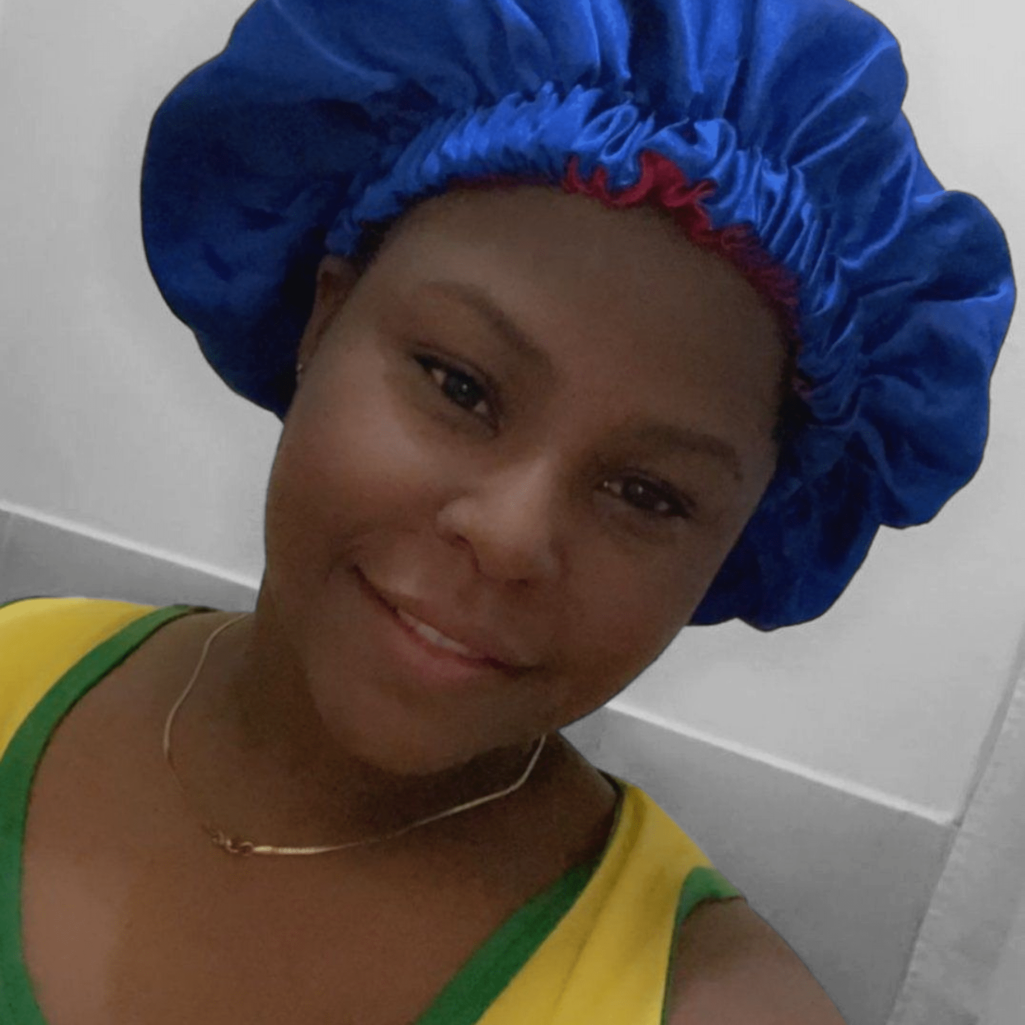 Reversible Satin Bonnet Couronne Par Elle