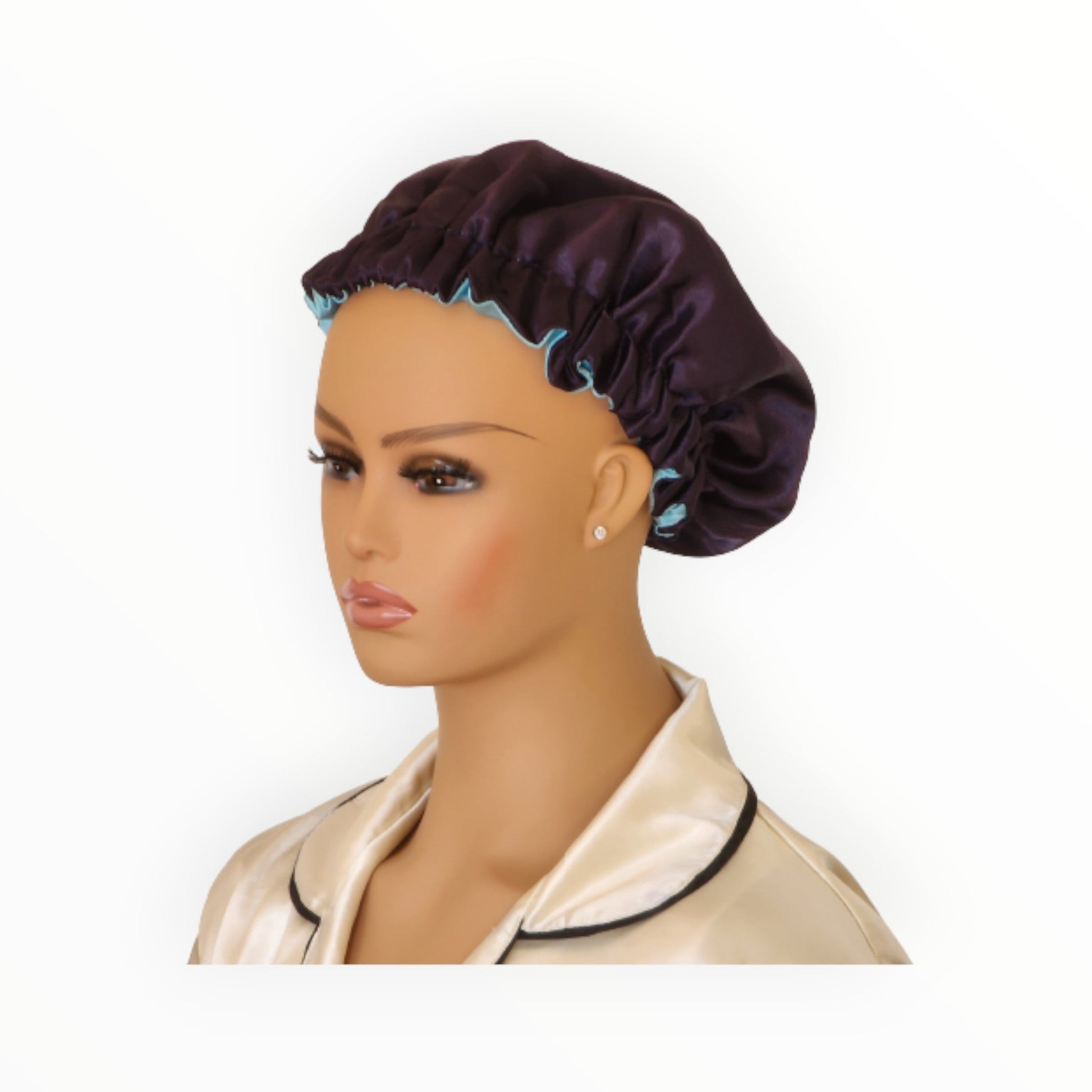 Reversible Satin Bonnet for Locs, Curls & Natural Hair - Couronne Par Elle