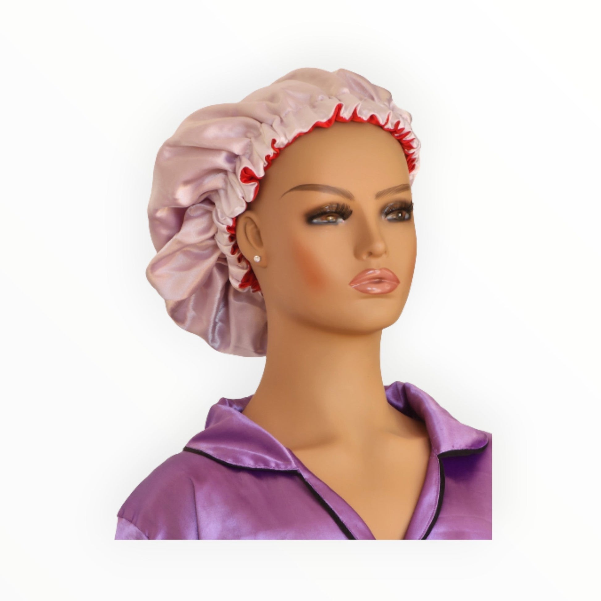 Reversible Satin Bonnet for Locs, Curls & Natural Hair - Couronne Par Elle