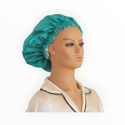 Reversible Satin Bonnet for Locs, Curls & Natural Hair - Couronne Par Elle