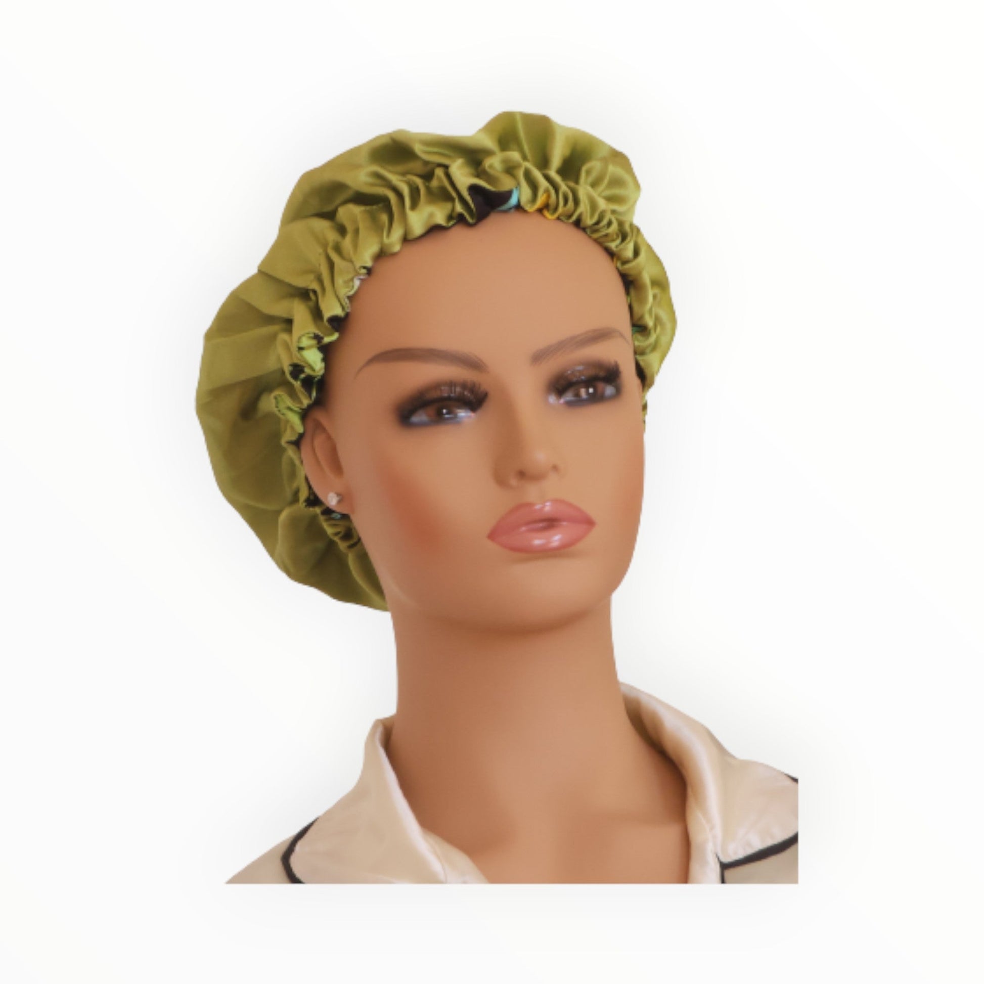 Reversible Satin Bonnet for Locs, Curls & Natural Hair - Couronne Par Elle