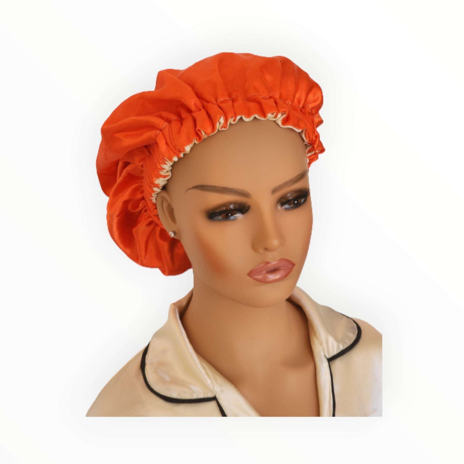 Reversible Satin Bonnet for Locs, Curls & Natural Hair - Couronne Par Elle