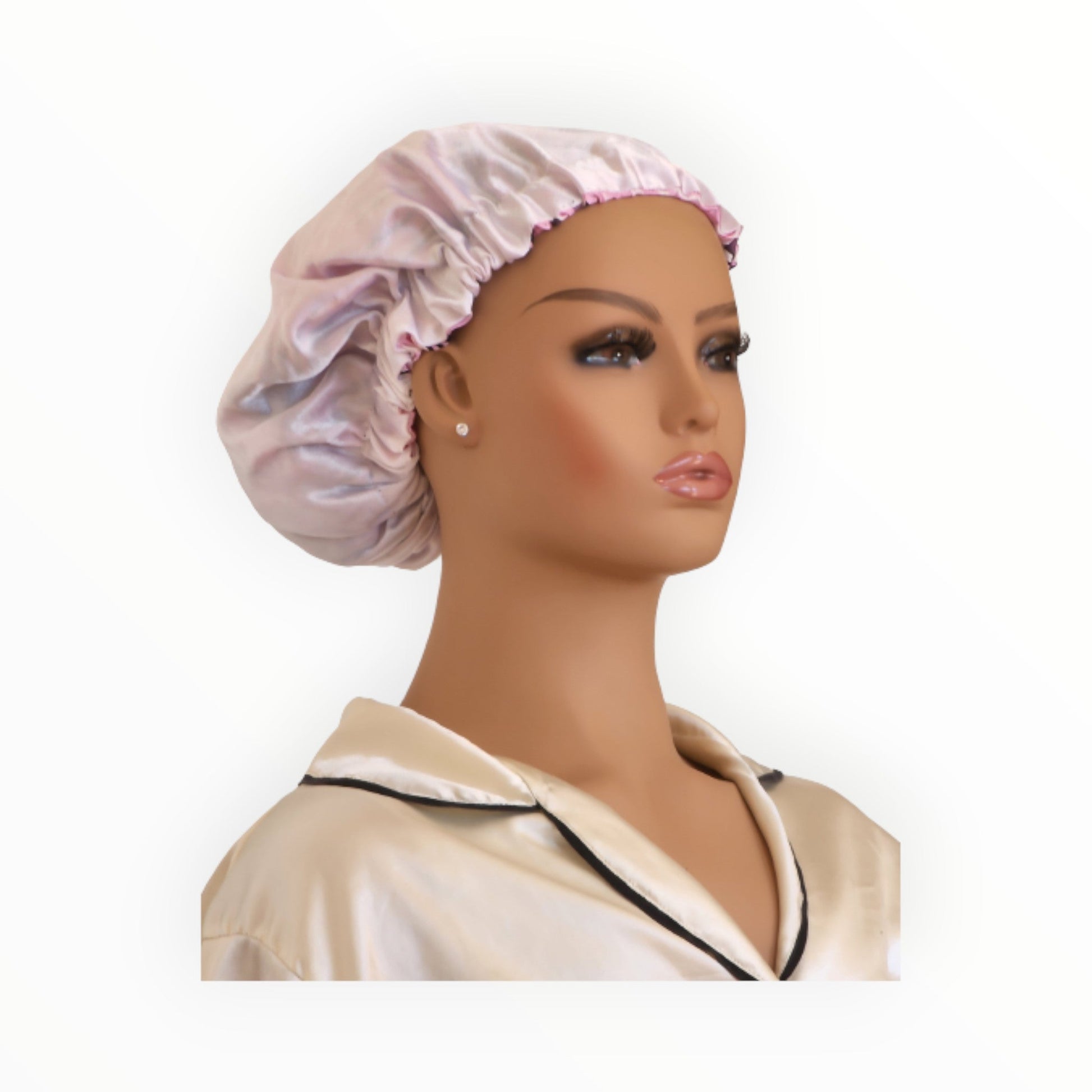 Reversible Satin Bonnet for Locs, Curls & Natural Hair - Couronne Par Elle