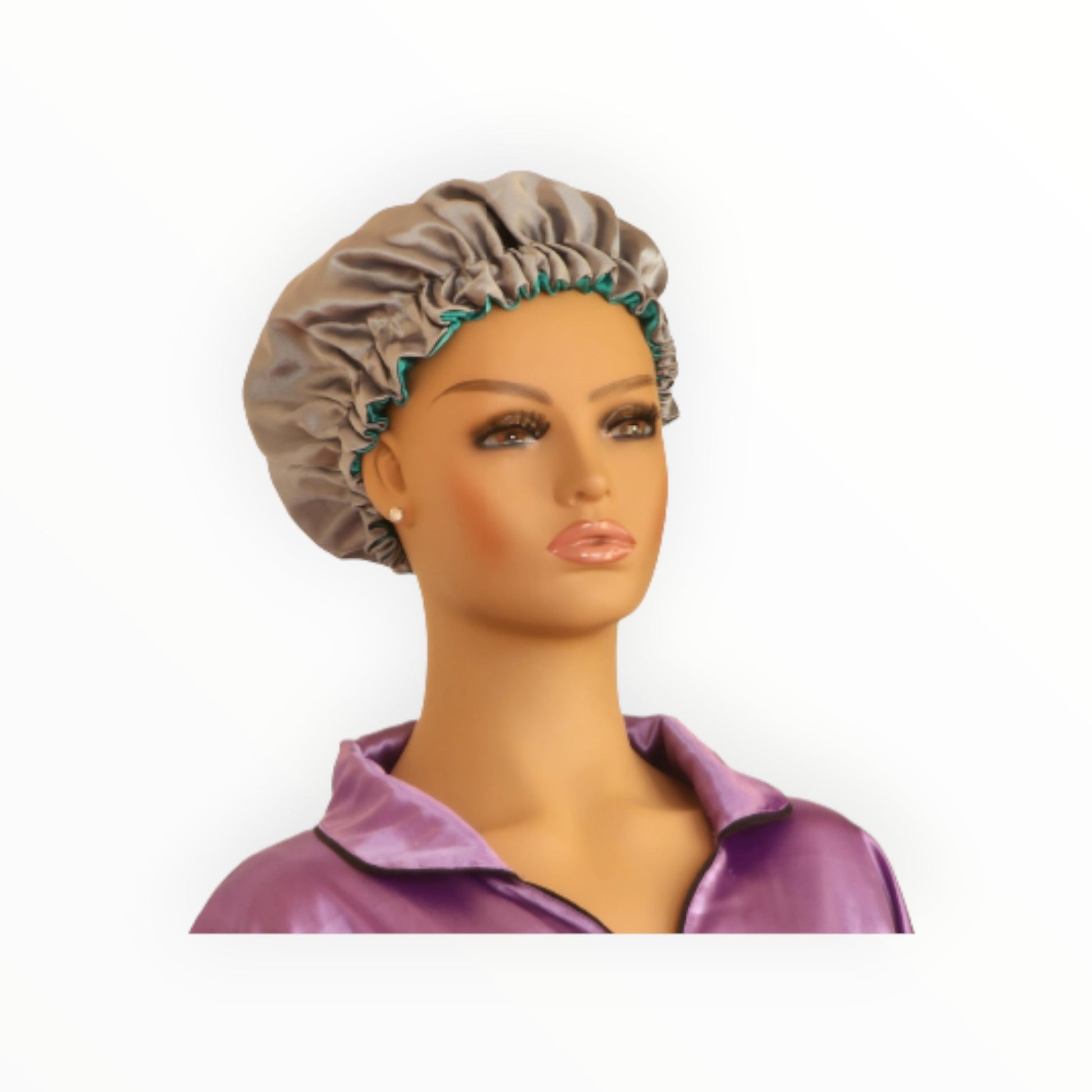 Reversible Satin Bonnet for Locs, Curls & Natural Hair - Couronne Par Elle