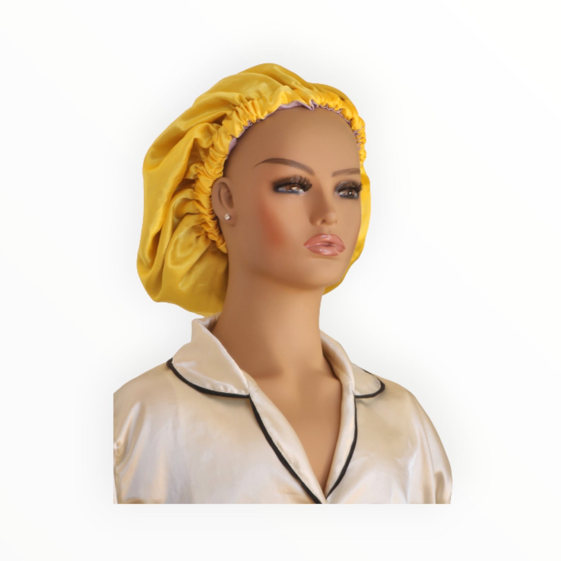 Reversible Satin Bonnet for Locs, Curls & Natural Hair - Couronne Par Elle