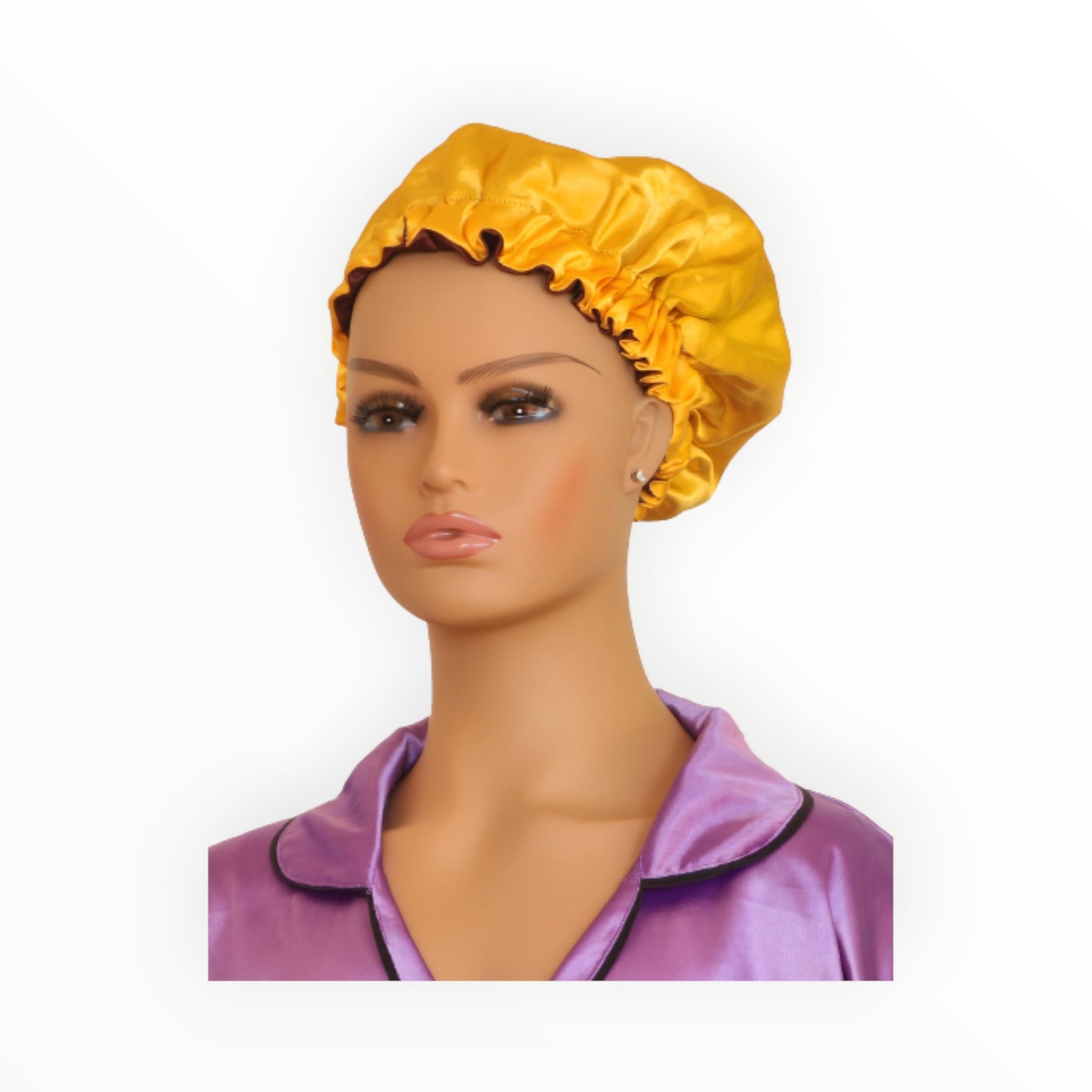 Reversible Satin Bonnet for Locs, Curls & Natural Hair - Couronne Par Elle