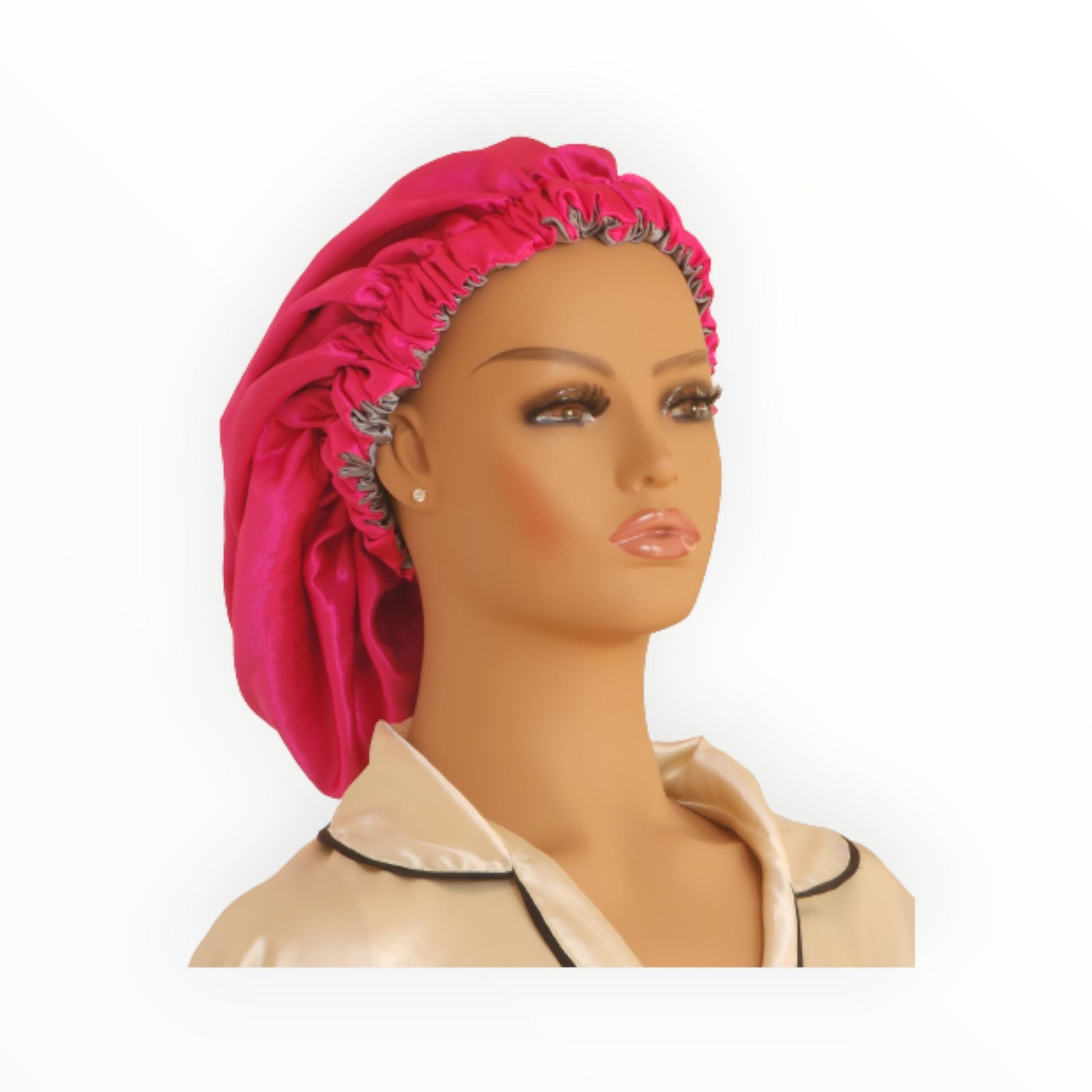 Reversible Satin Bonnet for Locs, Curls & Natural Hair - Couronne Par Elle