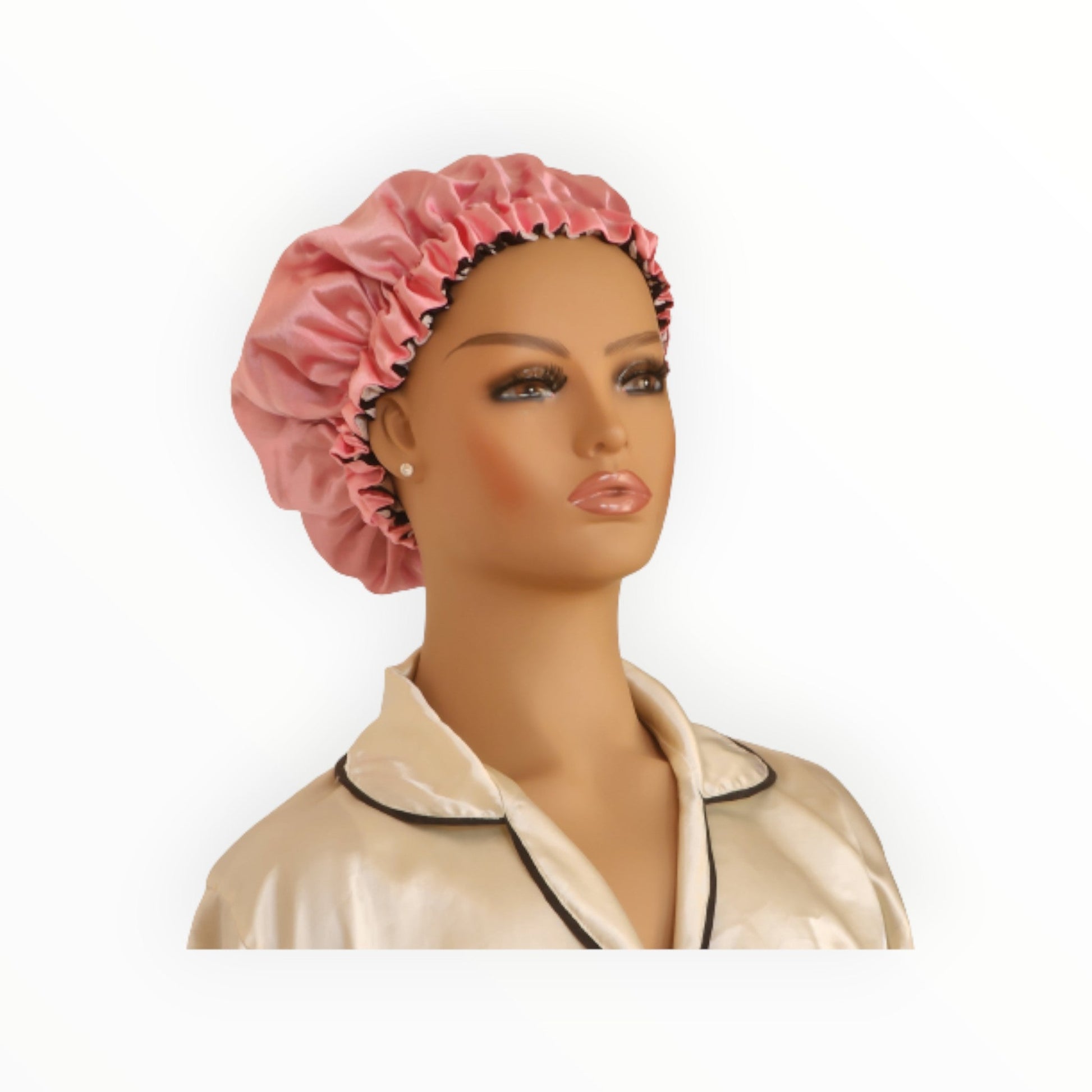 Reversible Satin Bonnet for Locs, Curls & Natural Hair - Couronne Par Elle