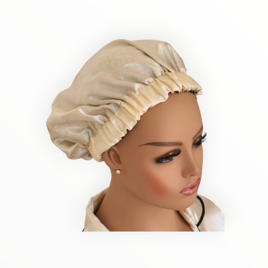 Reversible Satin Bonnet for Locs, Curls & Natural Hair - Couronne Par Elle