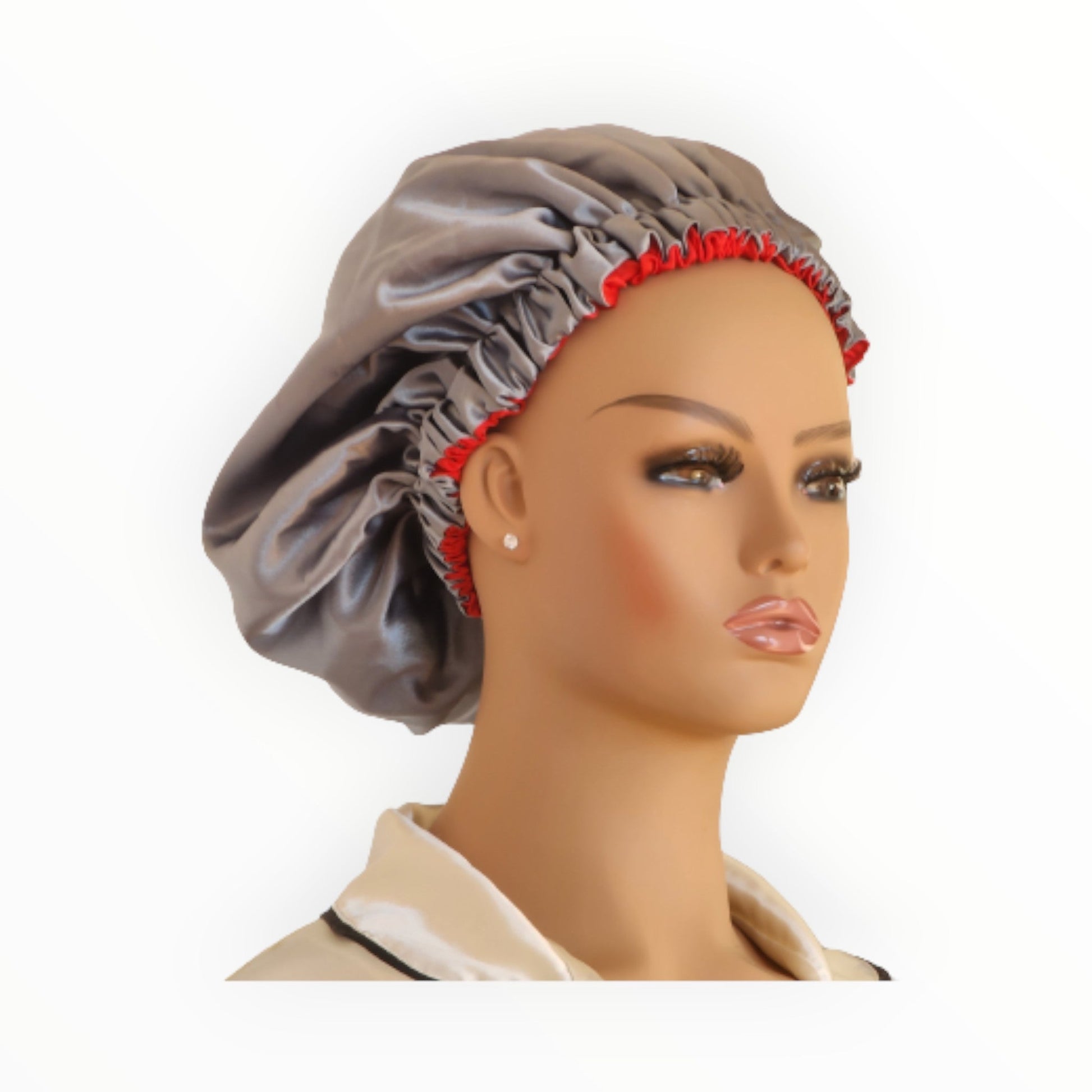 Reversible Satin Bonnet for Locs, Curls & Natural Hair - Couronne Par Elle