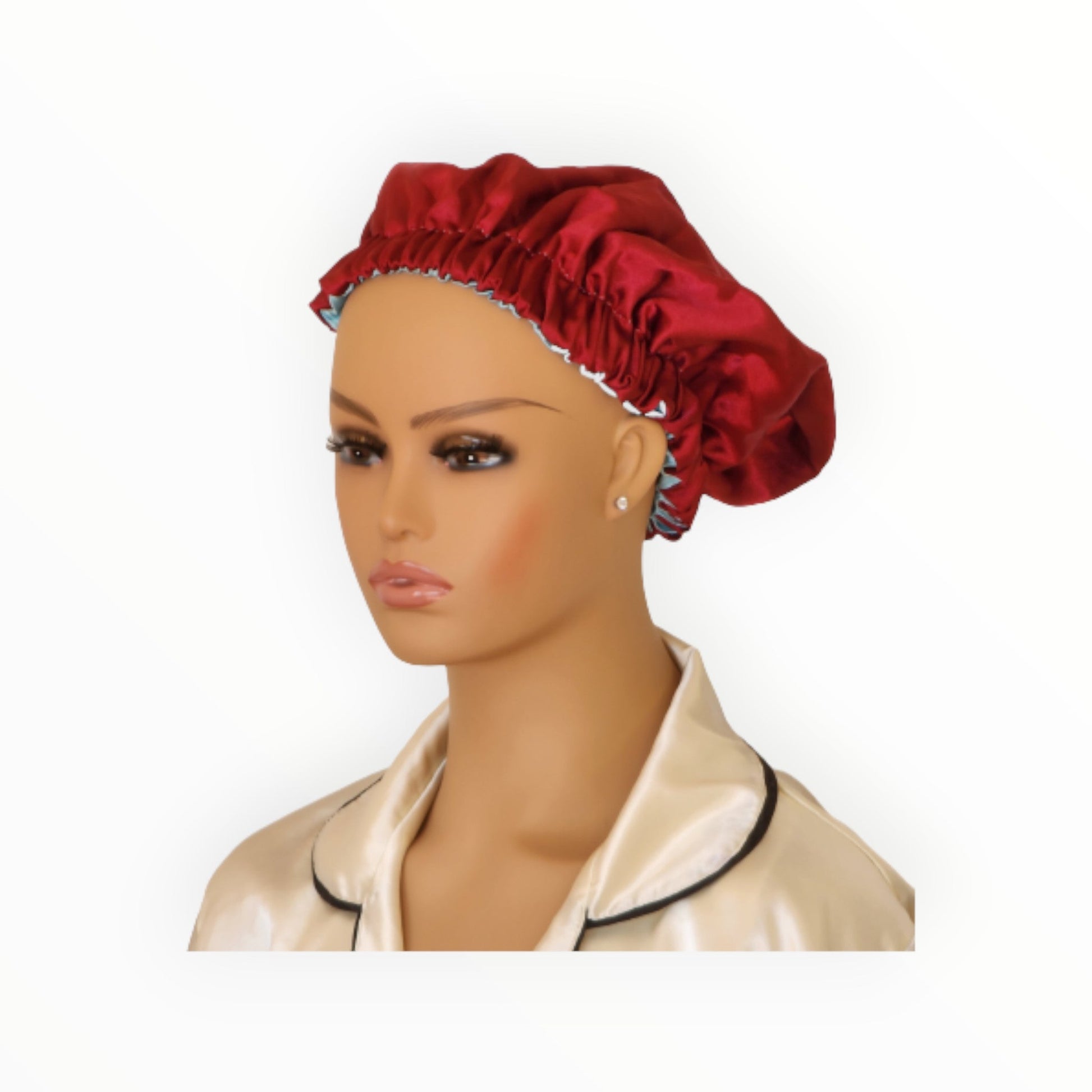 Reversible Satin Bonnet for Locs, Curls & Natural Hair - Couronne Par Elle