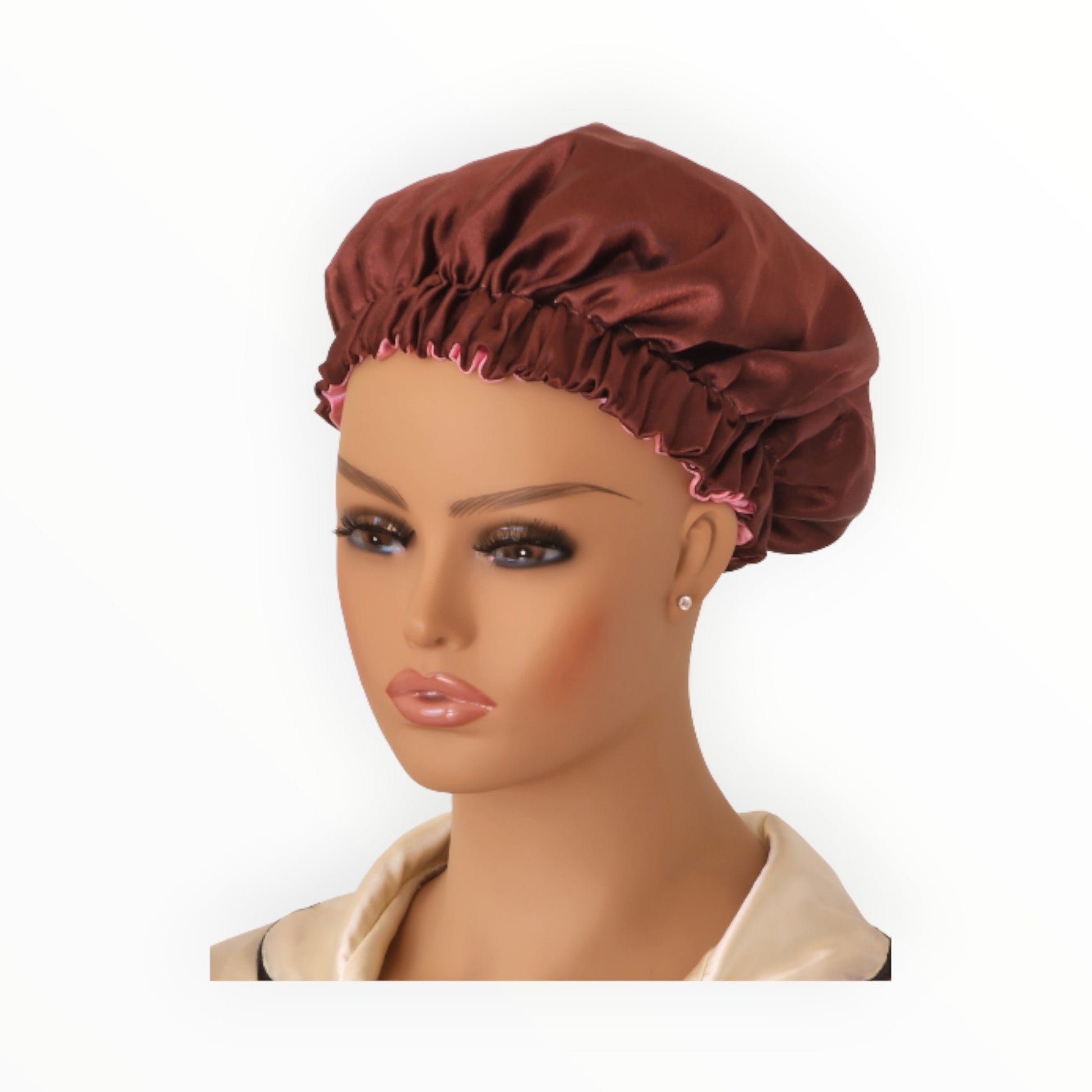 Reversible Satin Bonnet for Locs, Curls & Natural Hair - Couronne Par Elle