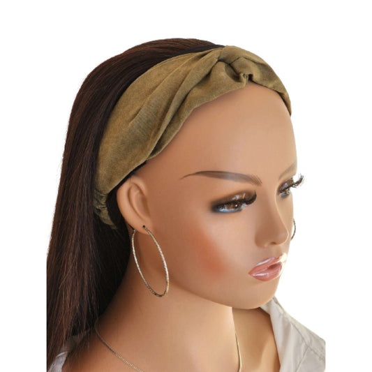 Stretch Twist Headband – Soft, Stylish & Protective for All Hair Types - Couronne Par Elle