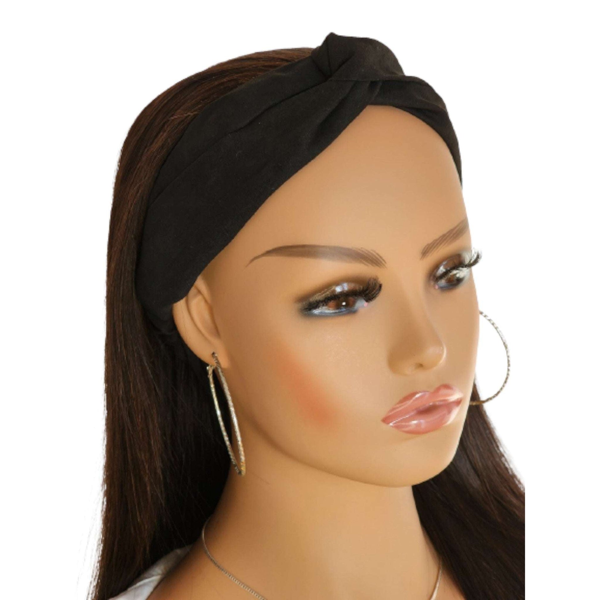 Stretch Twist Headband – Soft, Stylish & Protective for All Hair Types - Couronne Par Elle